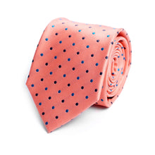 Load image into Gallery viewer, Tie - Polka Dots Microfiber Poly Woven