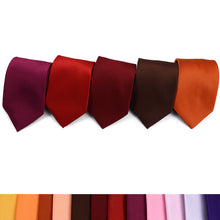 Load image into Gallery viewer, Microfiber Poly Woven Tie – 32 Colors | 100% Polyester