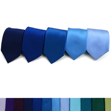 Load image into Gallery viewer, Microfiber Poly Woven Tie – 32 Colors | 100% Polyester
