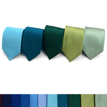 Load image into Gallery viewer, Microfiber Poly Woven Tie – 32 Colors | 100% Polyester