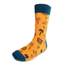 Load image into Gallery viewer, Men's Socks - Route 66 Novelty Fun Socks