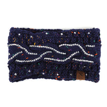 Load image into Gallery viewer, Nollia Women's Rhinestone Knit Winter Headband Ear Warmer