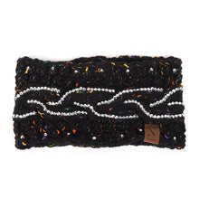 Load image into Gallery viewer, Nollia Women's Rhinestone Knit Winter Headband Ear Warmer