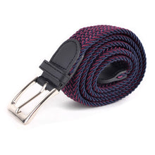 Load image into Gallery viewer, Men's Stretch Braided Woven Belts - BEB3301