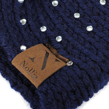 Load image into Gallery viewer, Nollia Women's Rhinestone Twist-Knot Knit Ear Warmer Headband