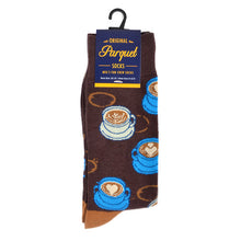 Load image into Gallery viewer, Men's Socks - Coffee Novelty Socks