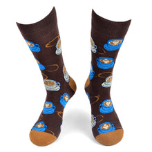 Load image into Gallery viewer, Men's Socks - Coffee Novelty Socks