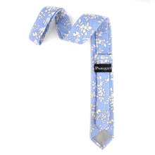 Load image into Gallery viewer, 2.25" Floral Cotton Slim Tie - NVC-FLORAL6