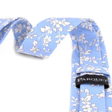 Load image into Gallery viewer, 2.25" Floral Cotton Slim Tie - NVC-FLORAL6