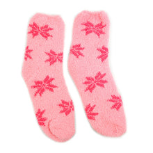 Load image into Gallery viewer, Women's Socks - Assorted 3 Pack Snowflakes Warm Fuzzy Socks