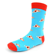 Load image into Gallery viewer, Men's Socks - Pizza Slice Novelty Socks