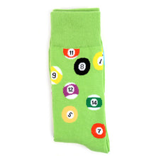 Load image into Gallery viewer, Men's Socks - Billiard Novelty Socks