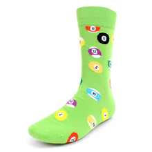 Load image into Gallery viewer, Men's Socks - Billiard Novelty Socks