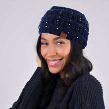 Load image into Gallery viewer, Nollia Women's Rhinestone Knit Winter Headband Ear Warmer – Wide Fit, Nollia