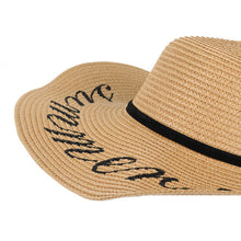 Load image into Gallery viewer, Women's Hat - Wide Brim Floppy Summer Hat