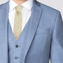 Load image into Gallery viewer, 2.25" Floral Cotton Slim Tie - NVC-FLORAL2