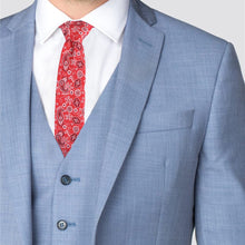 Load image into Gallery viewer, 2.25" Paisley Cotton Slim Tie - NVC-PAISLEY