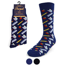 Load image into Gallery viewer, Men's Socks - School Supplies Novelty Socks