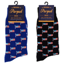 Load image into Gallery viewer, Men's Socks - American Flag Novelty Socks