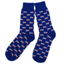 Load image into Gallery viewer, Men's Socks - American Flag Novelty Socks