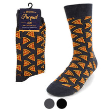 Load image into Gallery viewer, Men's Socks - Pepperoni Pizza Novelty Socks