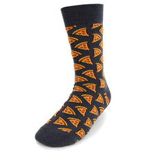Load image into Gallery viewer, Men's Socks - Pepperoni Pizza Novelty Socks
