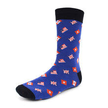 Load image into Gallery viewer, Men's Socks - Flags Novelty Socks