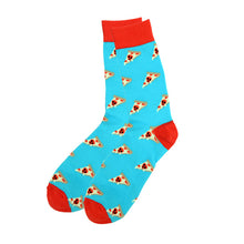 Load image into Gallery viewer, Men's Socks - Pizza Slice Novelty Socks