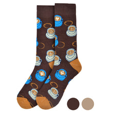 Load image into Gallery viewer, Men's Socks - Coffee Novelty Socks