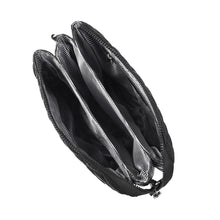 Load image into Gallery viewer, Nollia nylon puffer crossbody bag for women opened