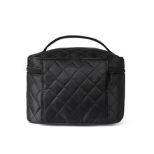 Load image into Gallery viewer, Nollia travel cosmetic bag with diamond stitching