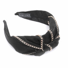 Load image into Gallery viewer, Gold Chain Head Band