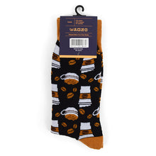 Load image into Gallery viewer, Men's Socks - Coffee Cups Novelty Socks