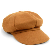 Load image into Gallery viewer, Women's Wool Beret Style Cabbie Baker Cap