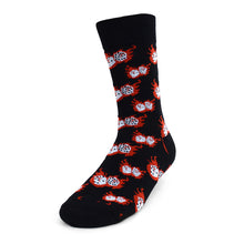 Load image into Gallery viewer, Men's Socks - Fire Dice Novelty Socks