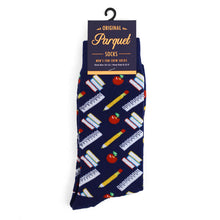 Load image into Gallery viewer, Men's Socks - School Supplies Novelty Socks