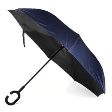 Load image into Gallery viewer, Parquet School Pride Double Layer Inverted Umbrella – (UV Protection, C-Handle)