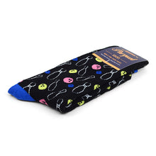 Load image into Gallery viewer, Men's Socks - Black Bowling Novelty Socks