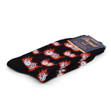 Load image into Gallery viewer, Men's Socks - Fire Dice Novelty Socks