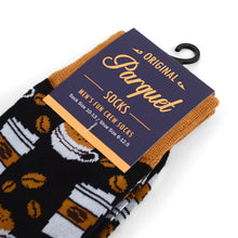 Load image into Gallery viewer, Men's Socks - Coffee Cups Novelty Socks