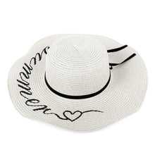 Load image into Gallery viewer, Women's Hat - Wide Brim Floppy Summer Hat