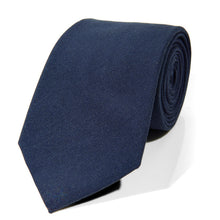 Load image into Gallery viewer, Umo Lorenzo Men's 100% Cotton Solid Slim Ties – 2.5" Width
