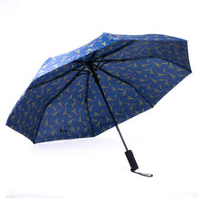 Load image into Gallery viewer, Nollia Compact Paris Pattern Auto-Open Umbrella – 12" Portable, Wind-Resistant
