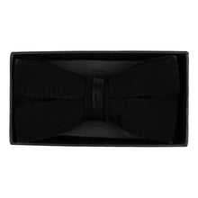 Load image into Gallery viewer, Parquet Men's Boxed Velvet Banded Bow Tie – Black, Red, or Navy
