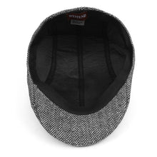 Load image into Gallery viewer, Westend Classic Herringbone Ivy Cap – Fall/Winter Flat Cap (4 Colors)
