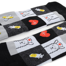 Load image into Gallery viewer, Parquet Health Care Heroes – Nurse Llama Ultra Premium Socks (Unisex)
