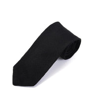 Load image into Gallery viewer, Umo Lorenzo Poly Knit Tie – 3" Width, 8 Color Options
