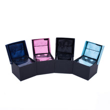 Load image into Gallery viewer, Clericci 12-Piece ASSORTED Spring/Summer Solid Color Tie, Hanky &amp; Cufflink Gift Box Set
