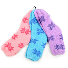 Load image into Gallery viewer, Nollia 54 Pack Assorted Women’s Warm Fuzzy Socks – Bulk Winter Sock Set
