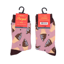 Load image into Gallery viewer, Parquet Women's Ice Cream Novelty Socks
